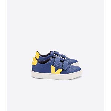 Veja ESPLAR CHROMEFREE Sneakers Kinderen Donkerblauw | BE 823CTV